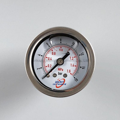 PG-034 40mm 50mm mini ss pressure gauge