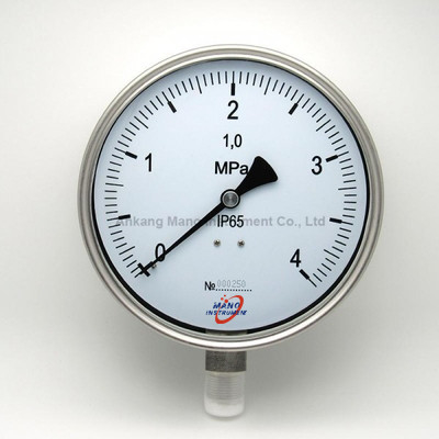 PG-033 SS pressure manometer with blow out disk