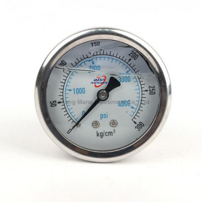 PG-035 SS oil filled pressure gauge